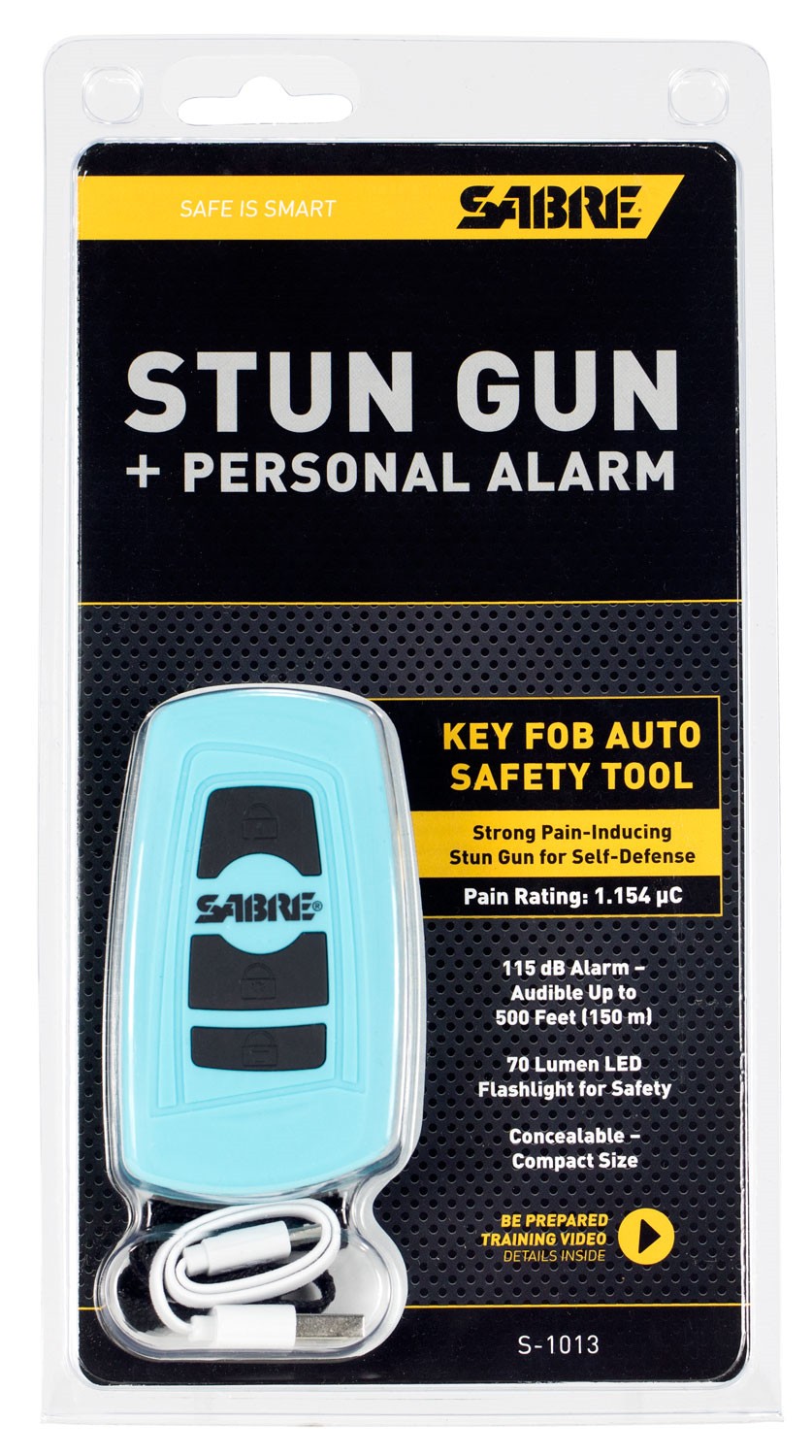 SAB KEYFOB STUN GUN TEAL - Win Repeating Arms Promotion